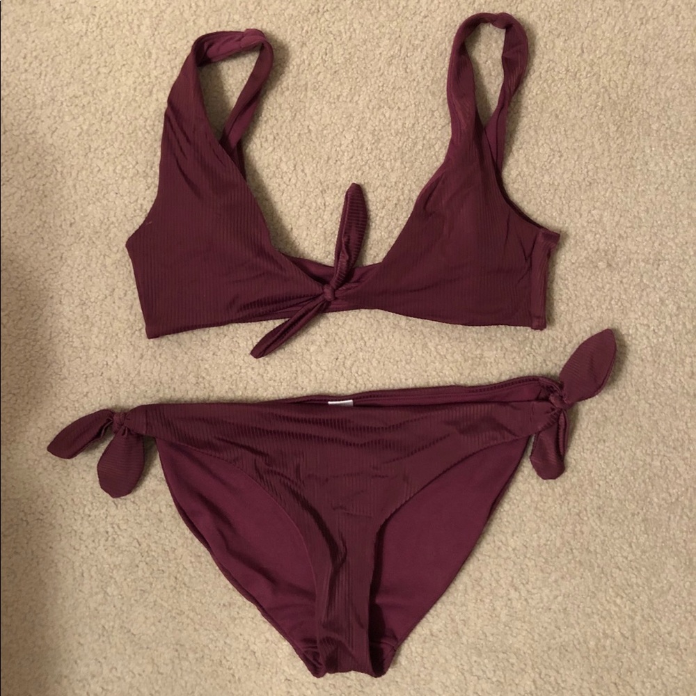 Tie bikini